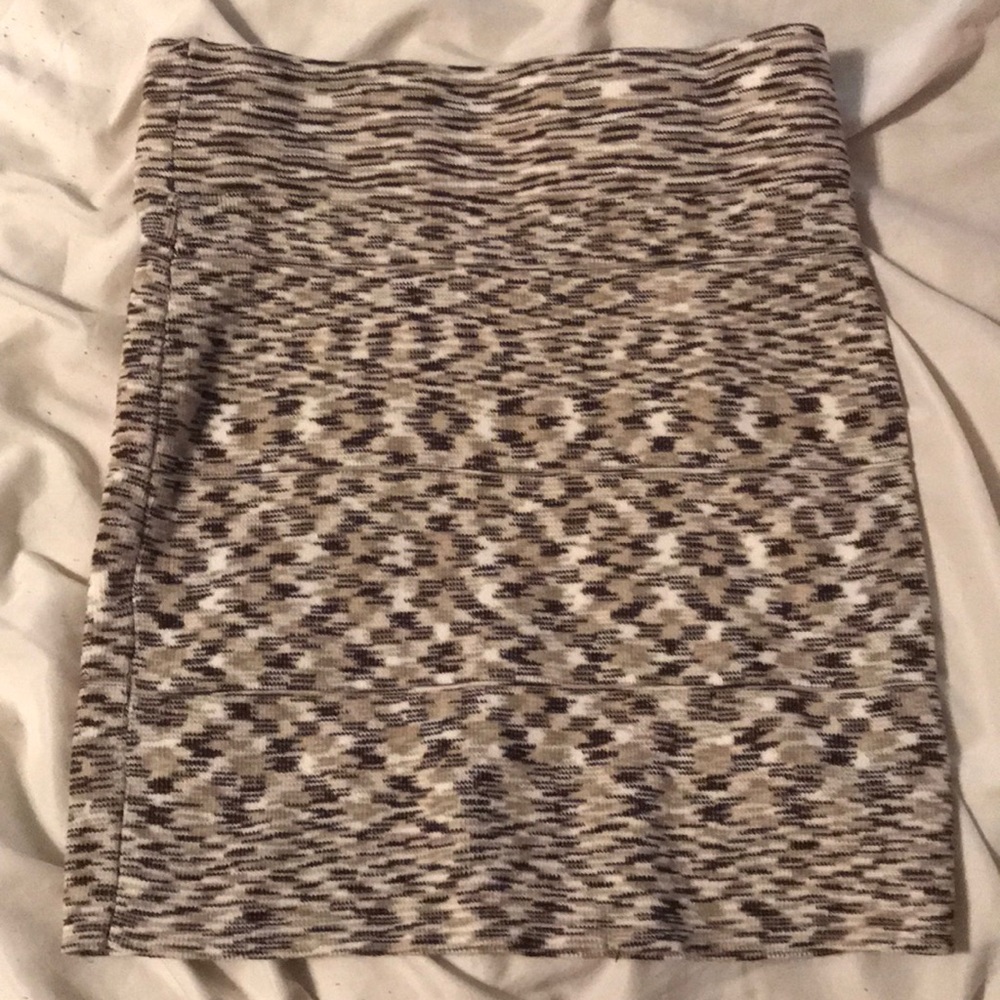 Body con tan skirt